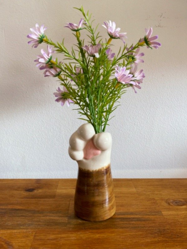 Producto - Florero patita atigrado