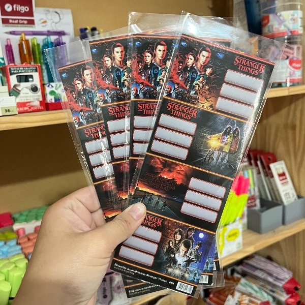 Producto - Rótulo stranger things x12u