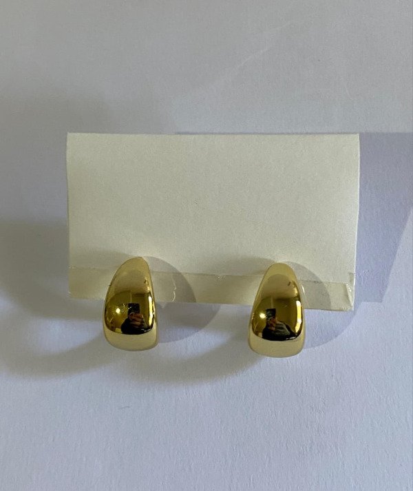 Producto - Aros argolla simple dorado
