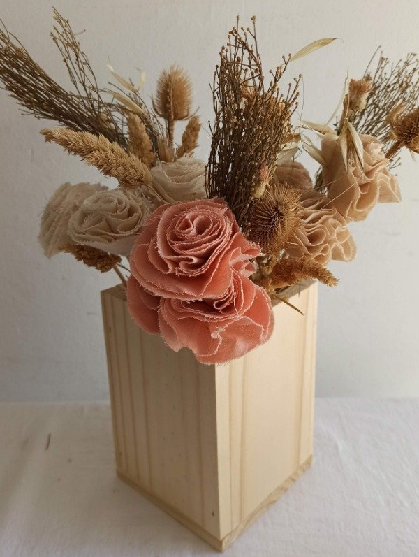 Producto - Flores de Tela - Ramo x 3
