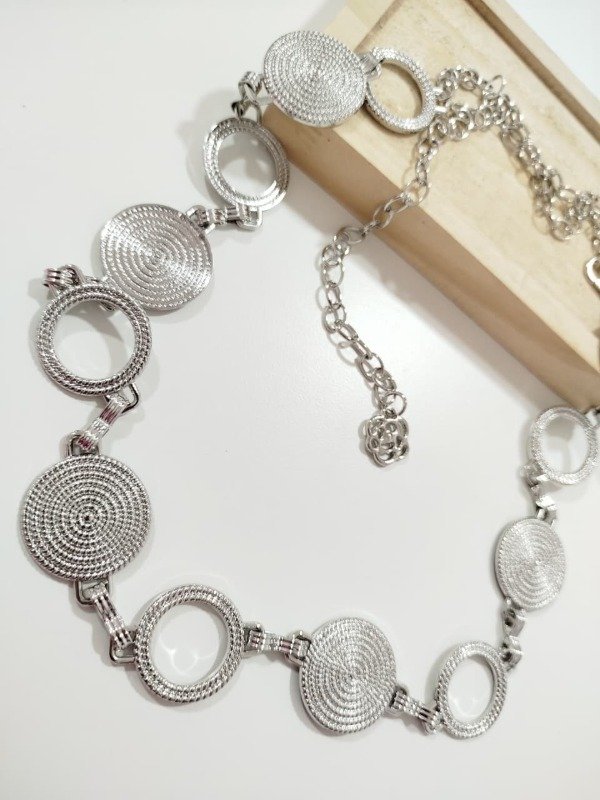 Producto - Cinto cadena silver 0353