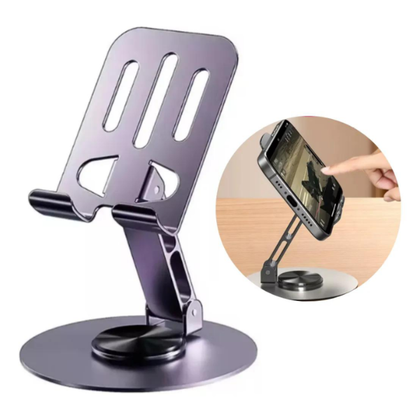 Producto - SOPORTE PARA CELULAR  ALUMINIO 360 GRADOS