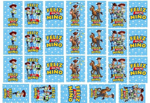 Producto - LAMINA COMESTIBLE TOY STORY CHOCOLINA DIA DEL NIÑO
