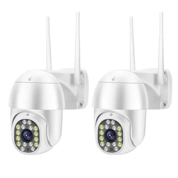 Producto - Cámaras De Seguridad Smart Ip 1080p Wifi Visión Nocturna X2