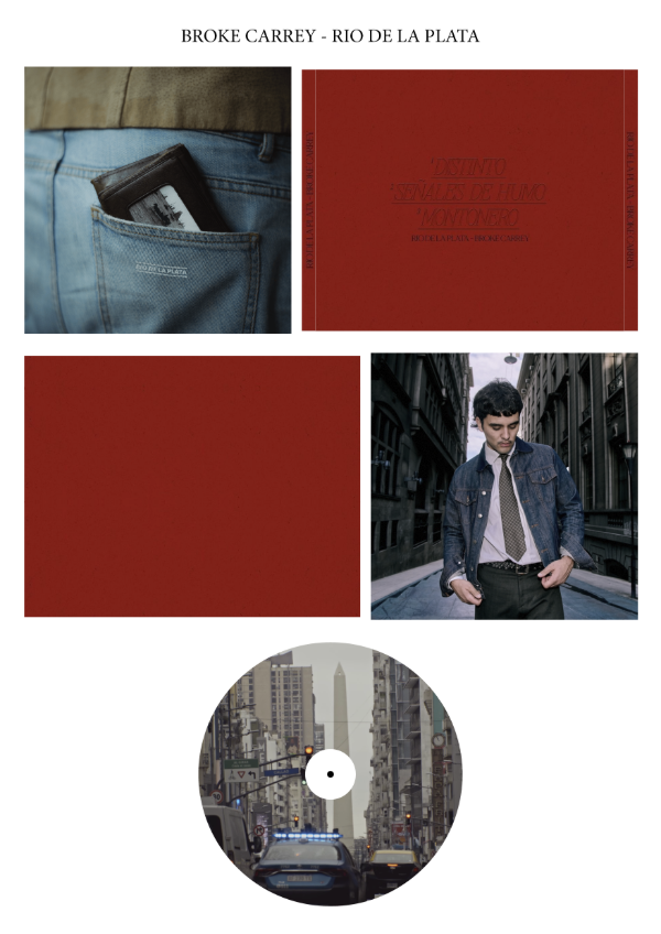 Producto - Broke Carrey "RÍO DE LA PLATA" CD Custom