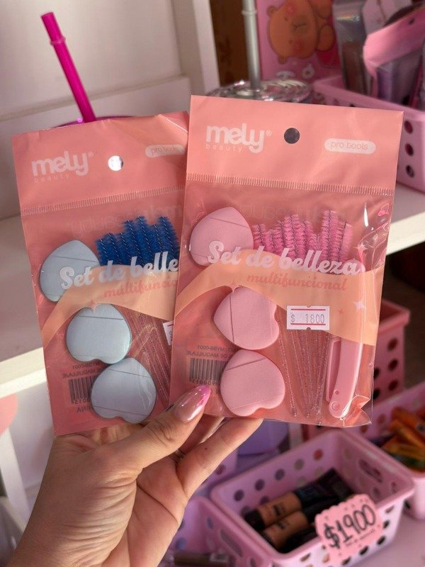 Producto - KIT PERFILADOR CEPILLITOS Y ESPONJAS MELY