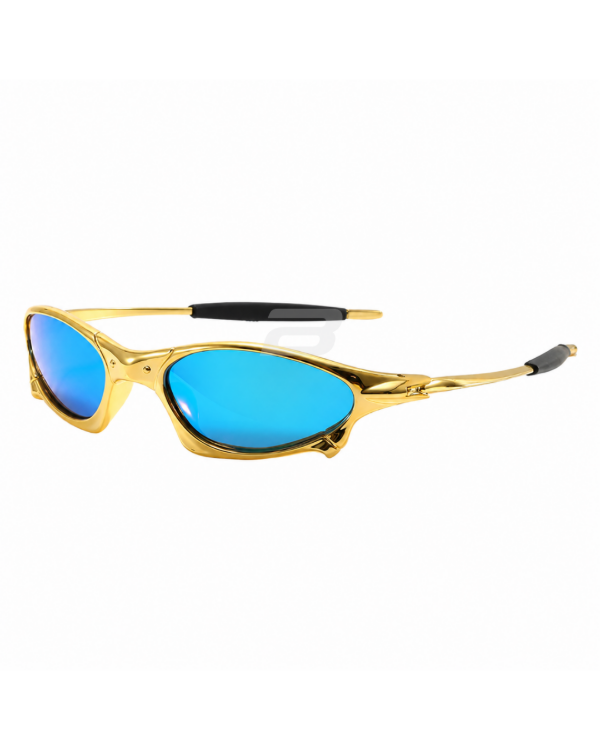 Producto - Lentes de Sol Brazilian 02 Envolventes Metal - Dorado