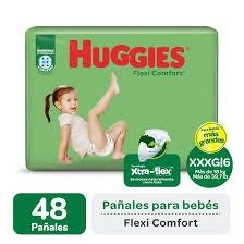 Producto - HUGGIES FLEXI COMFORT TALLE XXXG X48