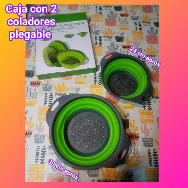 Producto - Set de escurridor x2 plegable