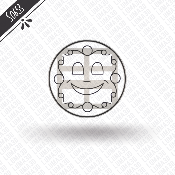 Producto - S0653 - Galletita sonrisa (Línea sweet)