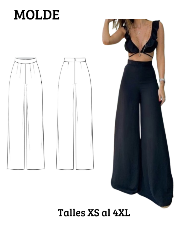 Producto - PANTALÓN PALAZO