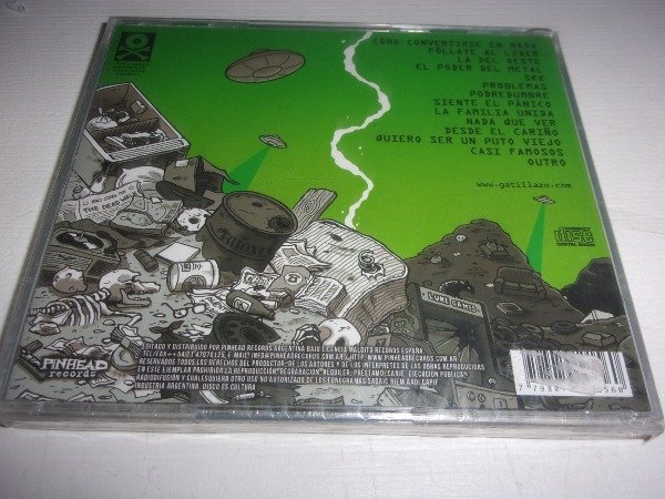 Producto - CD GATILLAZO COMO CONVERTIRSE EN NADA NUEVO ARG EVARISTO PUNK L51 - 1
