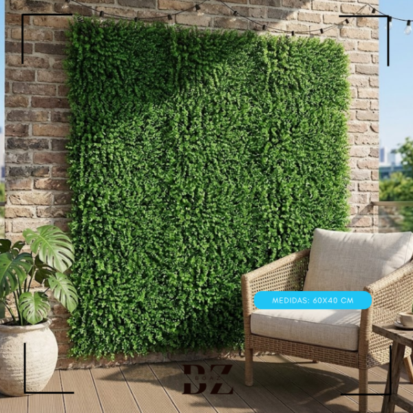 Producto - PANEL CESPED ARTIFICIAL DECORACION JARDIN 60X40 - PA003 - 0