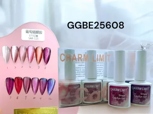 Producto - Esmalte semi Ojo de Gato GRAPE Charm Limit 10 ml