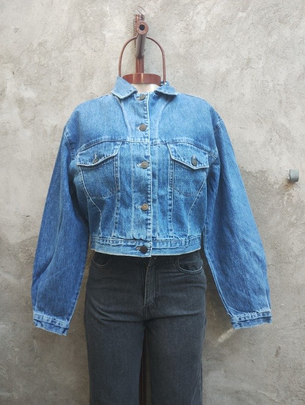 Producto - Campera crop M.C GREGOR de jean. (NUEVO)