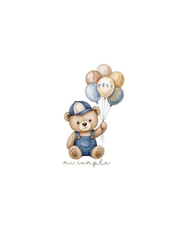Producto - REMERA OSO MI PRIMER AÑITO - 3