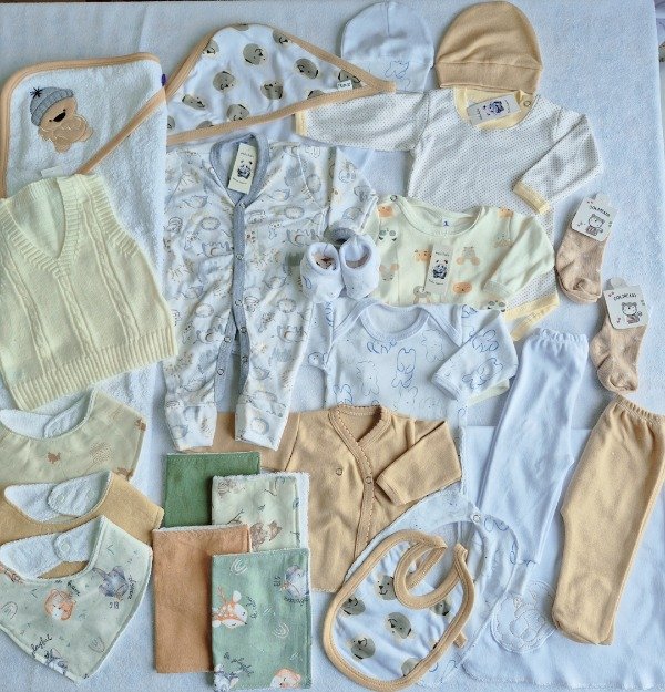 Producto - BOX beige 25 piezas