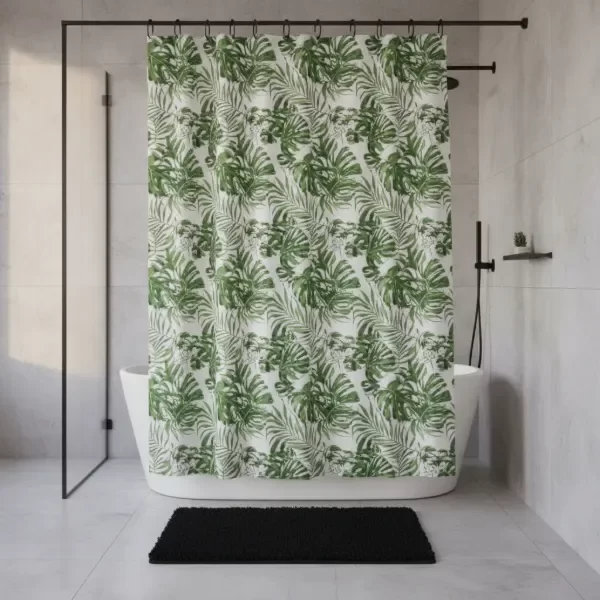 Producto - COMBO CORTINA BAÑO + ALFOMBRA