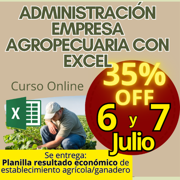 Producto - Curso Online Administración de la  Empresa Agropecuaria