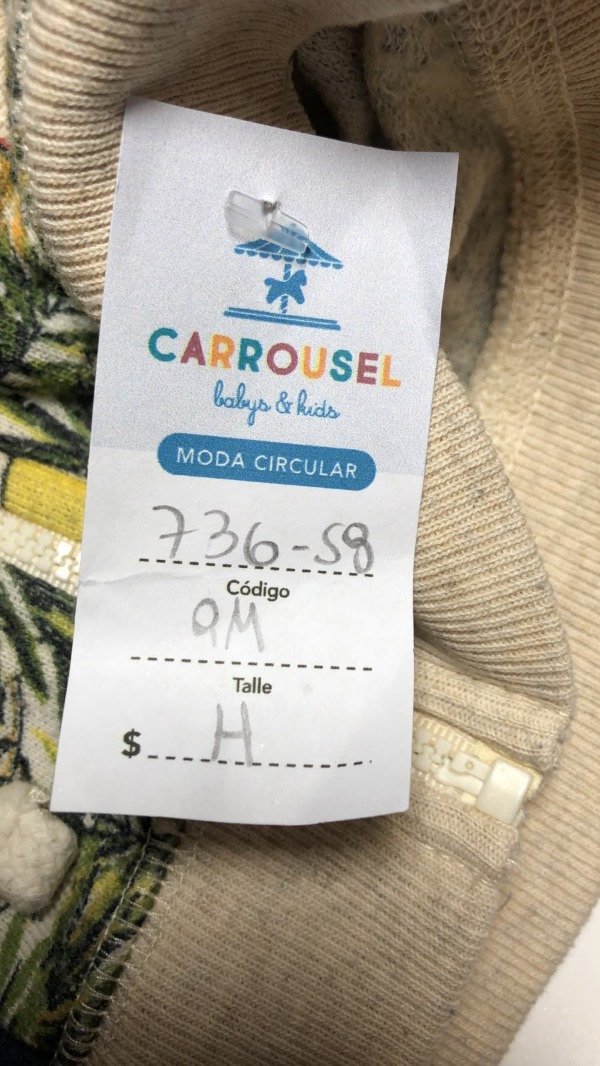 Producto - Buzo con capucha Little Akiabara 9 meses - 4