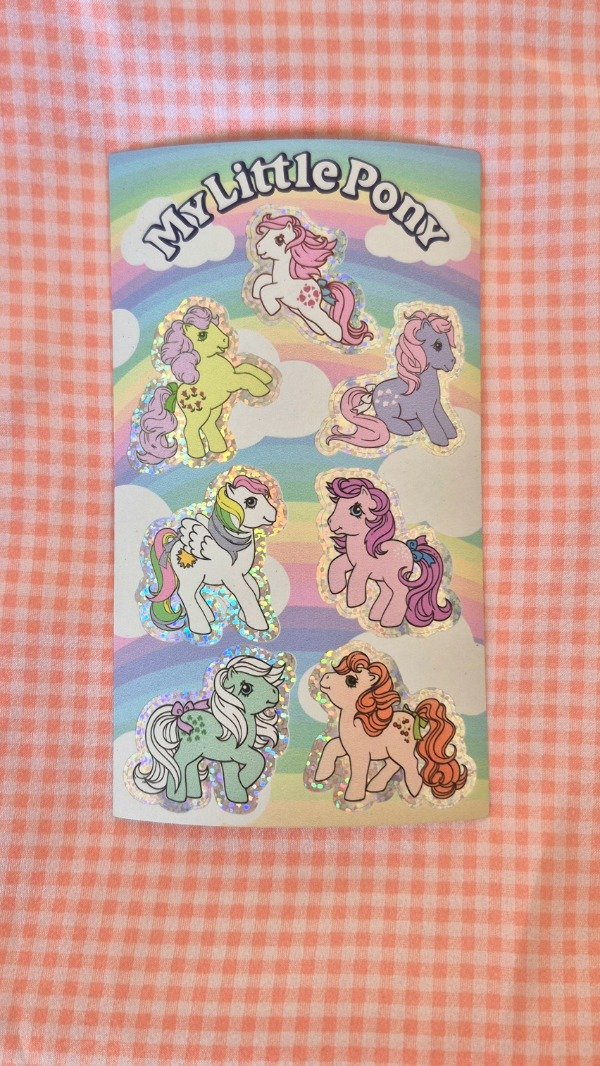 Producto - Plancha stickers My Little Pony