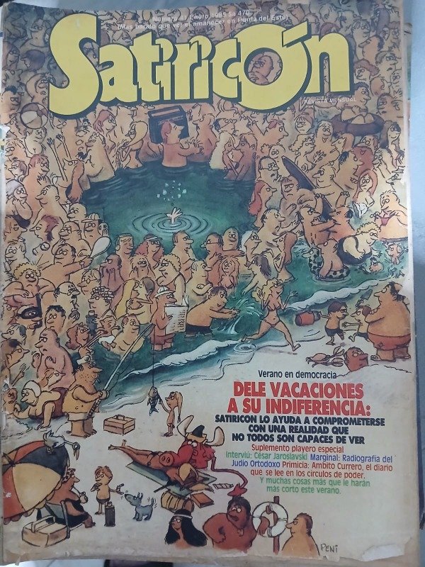 Producto - REVISTA SATIRICON N 41