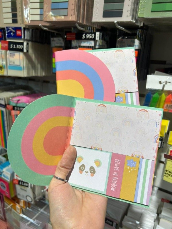 Producto - Set de Post It Arcoiris