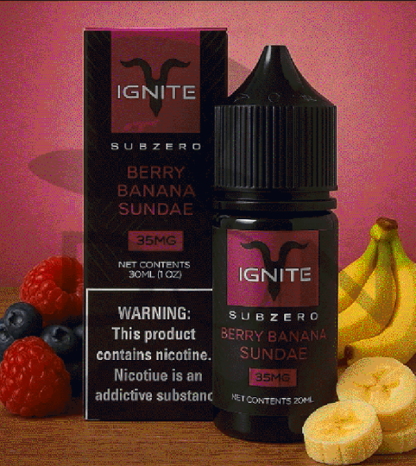 Producto - Salt Ignite  Berry Banana Sundae 35mg  30ml