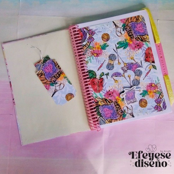 Producto - Agenda Profesional para Tejedoras A5 Perpetua - 2