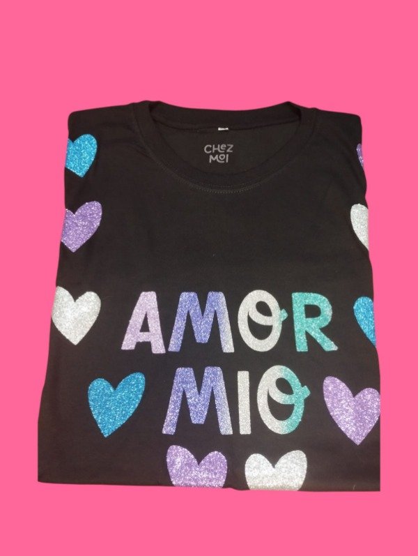 Producto - Remera algodon Amor Mío