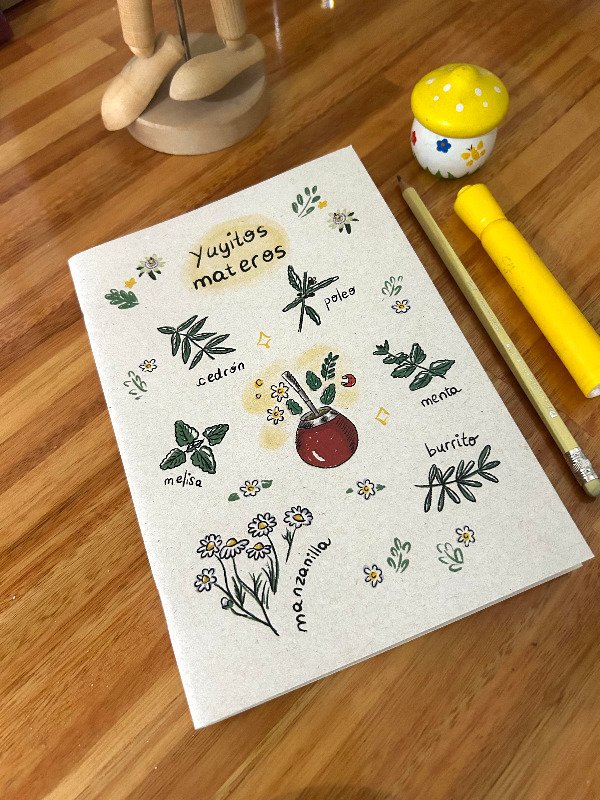 Producto - Libreta - Yuyitos materos
