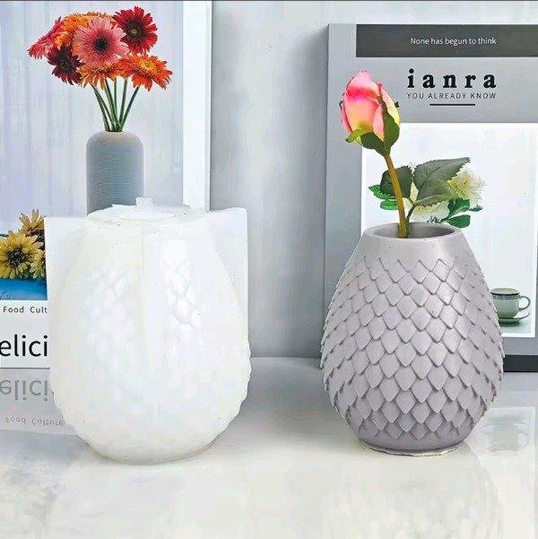 Producto - Molde florero escamas