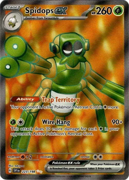 Producto - Spidops ex - 223/198 - Scarlet and Violet - Holo