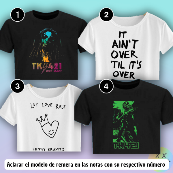 Producto - Crop Top Lenny Kravitz #1