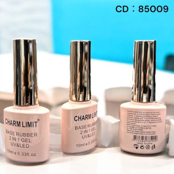 Producto - CAJA X14 BASE RUBBER 2EN1 - CHARM LIMIT