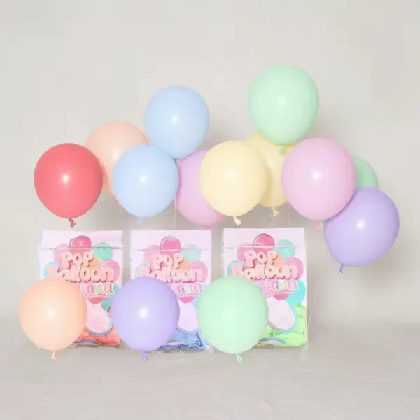 Producto - Globos Latex Pastel 10" - Pop Balloon x 50 U