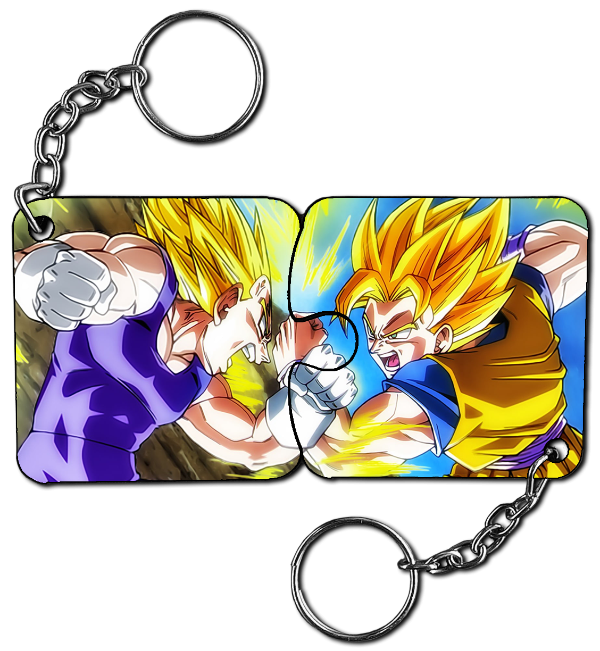 Producto - Goku vs Vegeta C -Llaveros