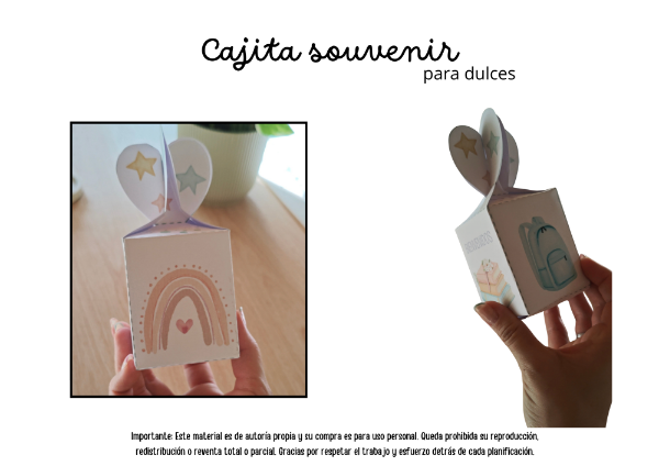 Producto - Cajita Golosinera