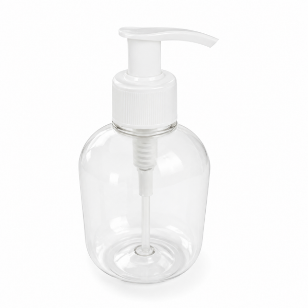 Producto - Dispenser de Jabón Líquido-Dosificador Transparente con Válvula 300ML - 1