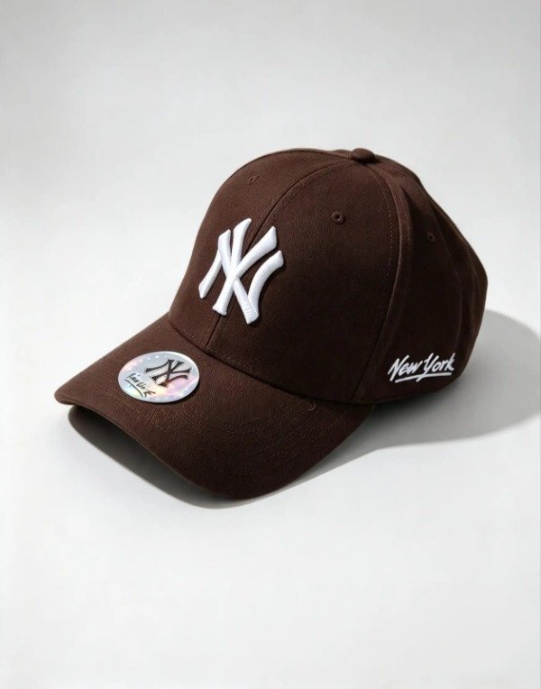 Producto - Gorra Bordada Marrón NY