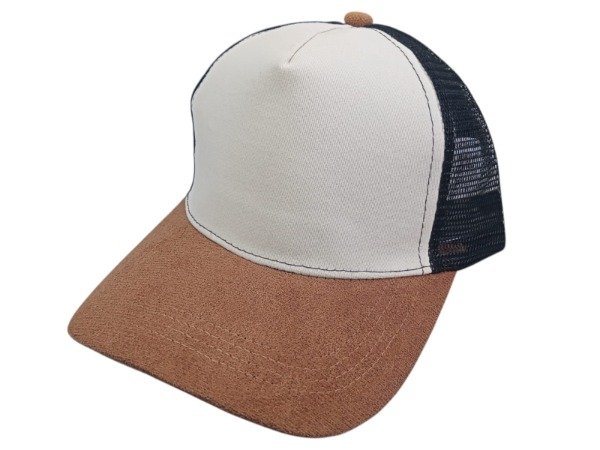 Producto - TRUCKER Gabardina, Visera Gamuza CREMA
