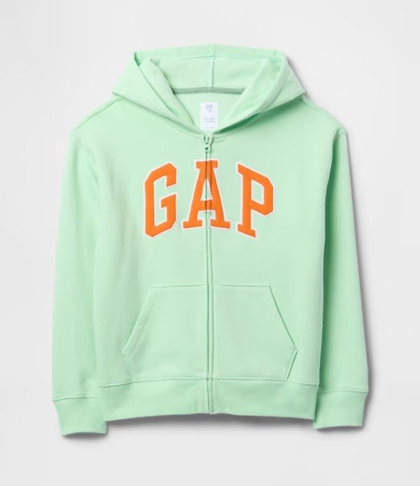Producto - Campera con friza gap talle 4/5 verde