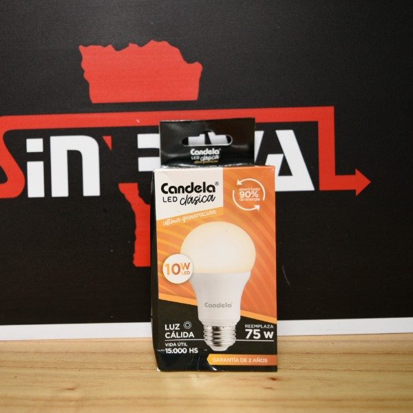 Producto - FOCO LAMPARA LED 10W CALIDO 7630