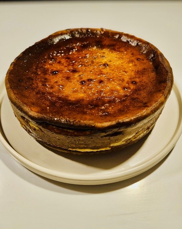 Producto - Tarta vasca de frambuesa tamaño grande