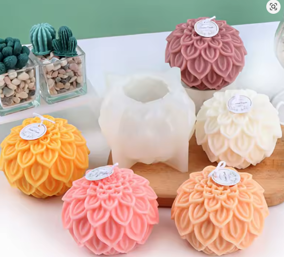 Producto - MOLDE FLOR DE LOTO CIRCULAR