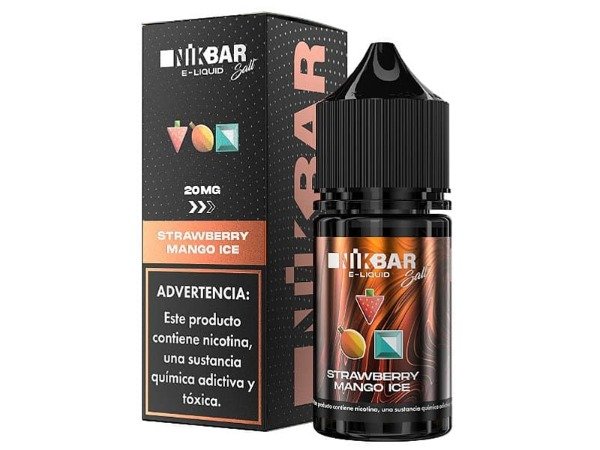Producto - Nikbar Salt strawberry Mango Ice 20MG 30ml