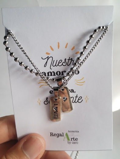 Producto - Cadenitas dije LOVE