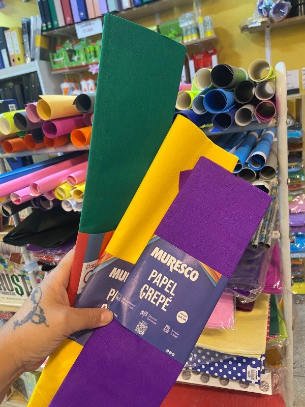 Producto - Papel creppe x3 UNIDADES