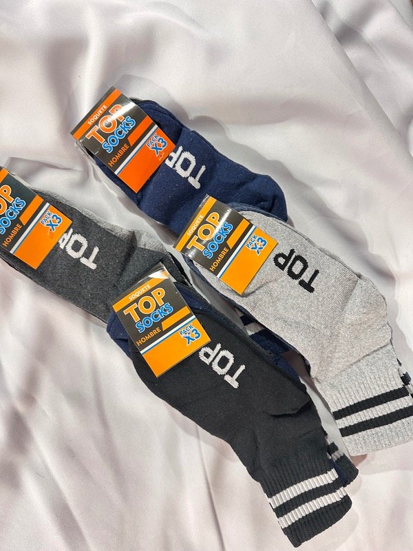 Producto - Medias TOP 3/4 HOMBRE pack x3