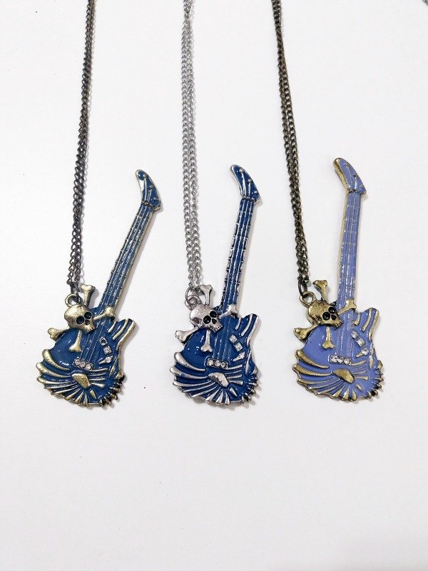 Producto - Collar Guitarra Calavera